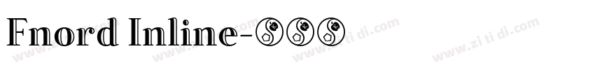 Fnord Inline字体转换